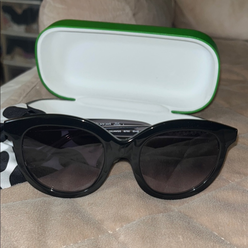Kate Spade Black Wayfarer Sunglasses